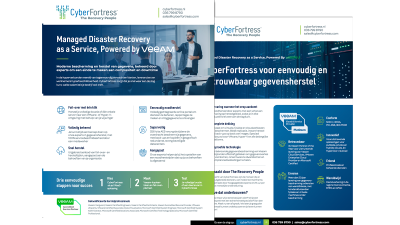 NL - Datasheets - Veeam Disaster Recovery