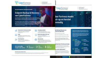 NL - Documenten - Endpoint Backup & Recovery van CyberFortress